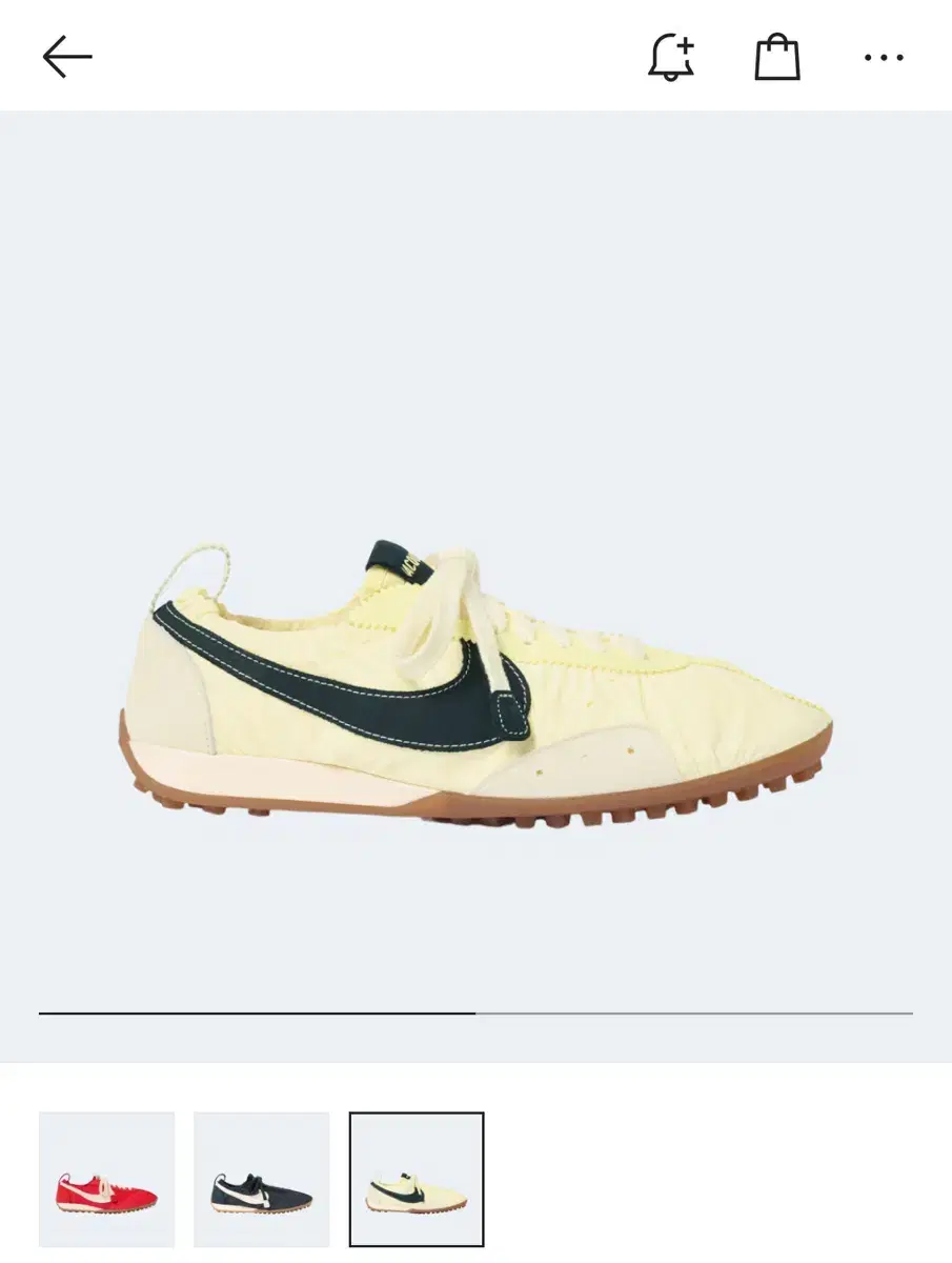 NIKE | 나이키 Jacquemus x Nike 40.5 Pale Yellow (255
